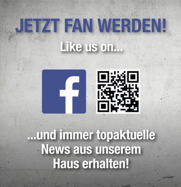 Adam und Eva Moden - Jetzt Fan werden - Like us on Facebook